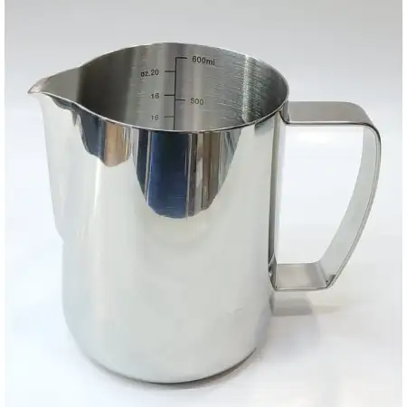 #BJ-L600SS; Stainless steel milk pitcher..