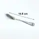 #1010201-BK27; Stainless Steel Butter Knife