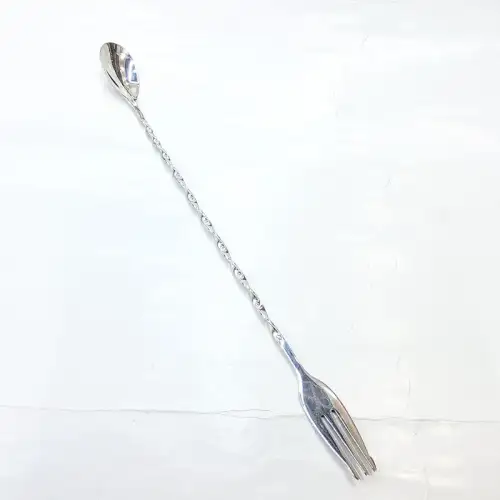 #1010201-BS88M; Stainless steel bar spoon Medium