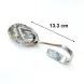 #1010201-CS68; Stainless steel curve spoon