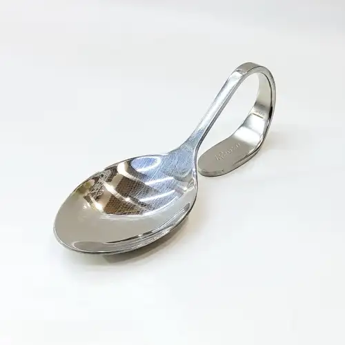 #1010201-CS68; Stainless steel curve spoon