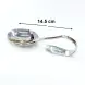 #1010201-CS68C; Stainless steel curve spoon