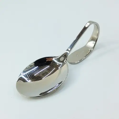 #1010201-CS68C; Stainless steel curve spoon