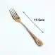 #1010201-DF-RG; Stainless steel dessert fork #RG