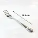 #1010201-DF16; Stainless steel dinner fork 
