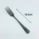 #1010201-DF16-MBK; Stainless steel dinner fork #MBK