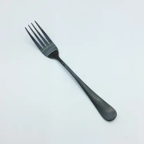 #1010201-DF16-MBK; Stainless steel dinner fork #MBK