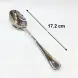 #1010201-DS; Stainless steel dessert spoon 17.2cm