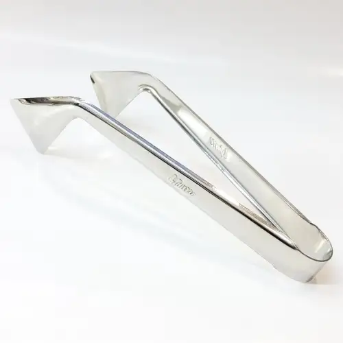#1010201-DT; Stainless steel dessert tong