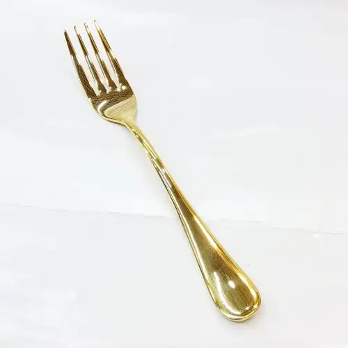 #1010201-F-G; Stainless steel table fork #G