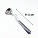 #1010201-HCS; Stainless steel hang coffee spoon