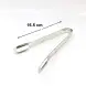 #1010201-IC37; Stainless steel ice tong