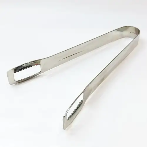 #1010201-IC37; Stainless steel ice tong