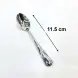 #1010201-MCS; Stainless steel coffee mocha spoon 