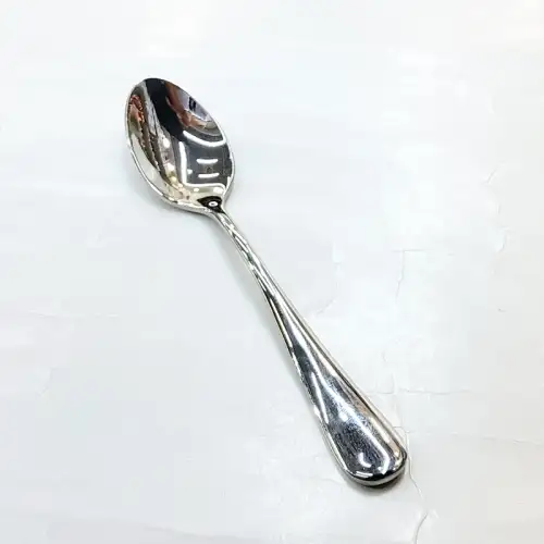 #1010201-MCS; Stainless steel coffee mocha spoon 