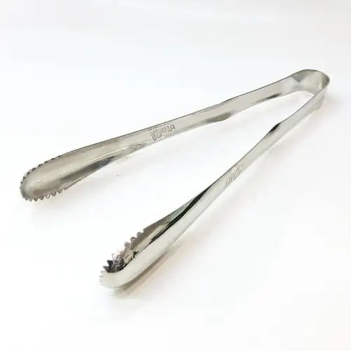 #1010201-NTB; Stainless steel napkin tong 