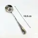 #1010201-SS10; Stainless steel soup spoon 15.8cm