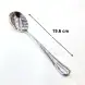 #1010201-SS14; Stainless steel salad spoon 19.6cm