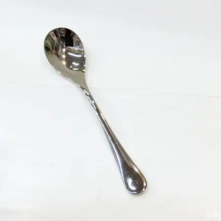 #1010201-SS85D; Stainless steel soup spo..