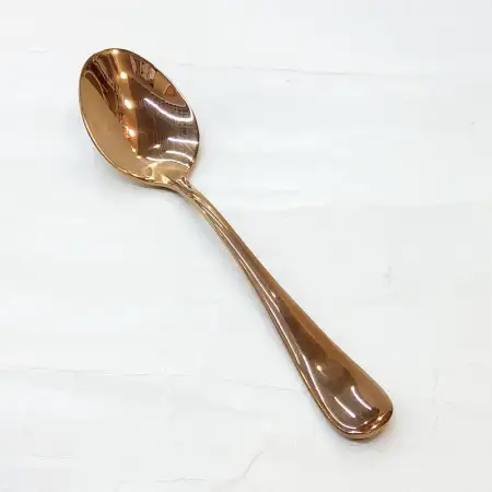 #1010201-TS-RG; Stainless steel tea spoo..