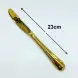 #1084-25G; Stainless steel table knife #G