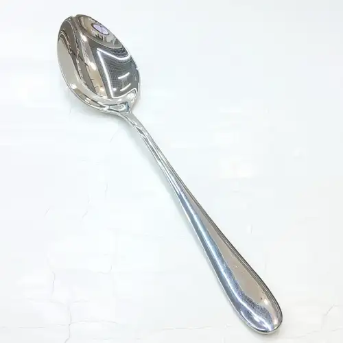 #1084B-13; Stainless steel serving spoon