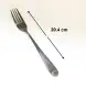#1084B-15MBK; Stainless steel table fork #MBK