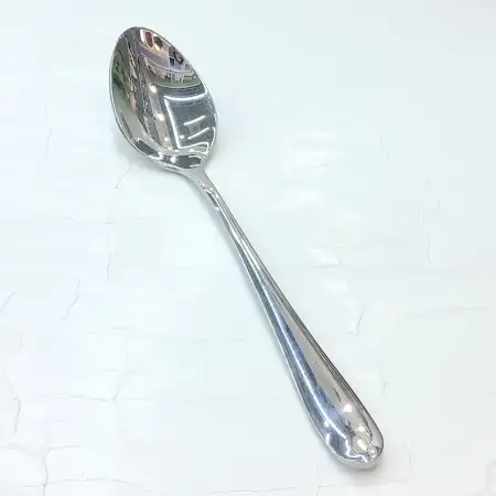 #1084B-3; Stainless steel dessert spoon..