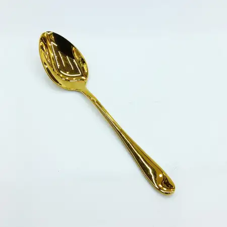 #1084B-3G; Stainless steel dessert spoon..