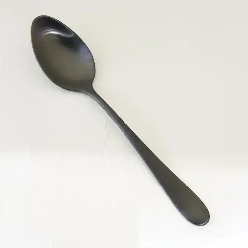 #1084B-3MBK; Stainless steel dessert spoon #MBK