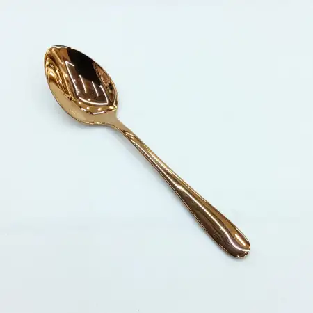#1084B-3RG; Stainless steel dessert spoo..