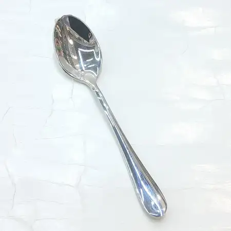 #1084B-4; Stainless steel tea spoon..