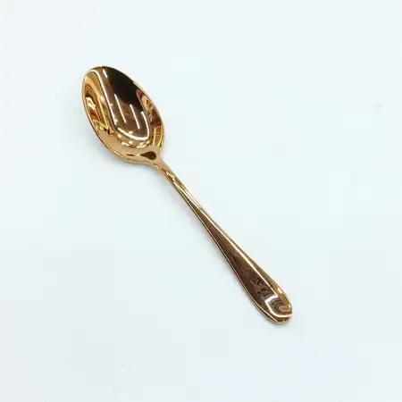 #1084B-5RG; Stainless  steel coffee spoo..