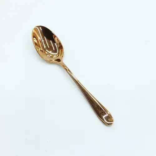 #1084B-5RG; Stainless  steel coffee spoon #RG