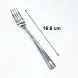#1138201-17; Stainless steel dessert fork