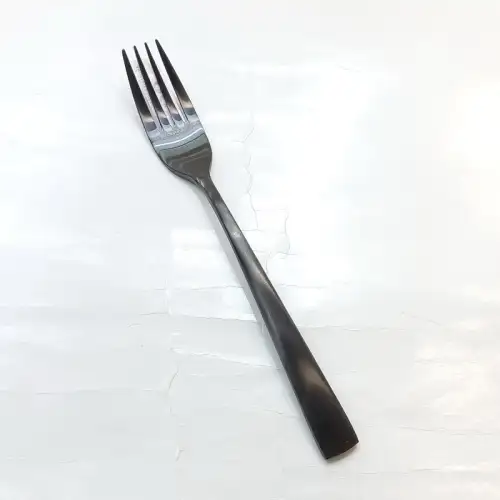 #1138201-17-MBK; Stainless steel dessert fork #MBK