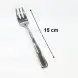 #1138201-18; Stainless steel tea fork