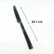 #1138201-25-BK; Stainless steel table knife #BK 