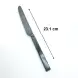 #1138201-25-MBK; Stainless steel table knife #MBK
