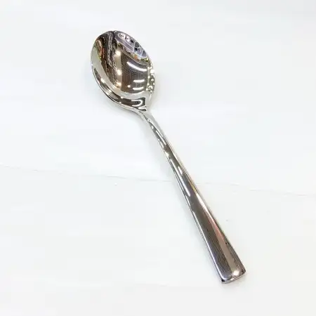 #1138201-3; Stainless steel dessert spoo..