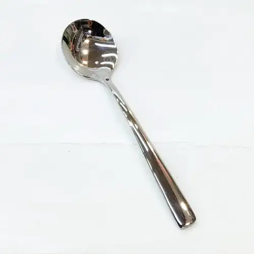 #1138201-8; Stainless steel soup spoon 