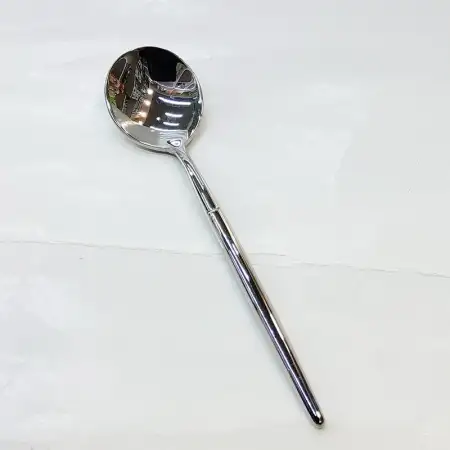 #1171304-3; Stainless steel dessert spoo..