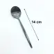 #1171304-4-MBK; Stainless steel tea spoon #MBK