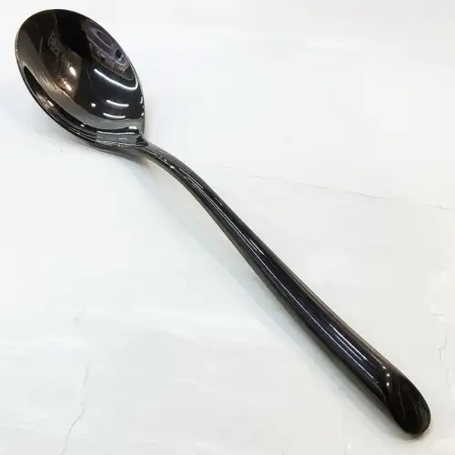 #1176304-1-BK; Stainless steel table spoon #BK