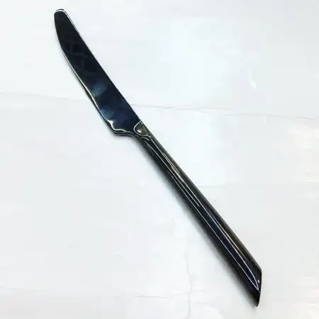 #1176304-25-BK; Stainless steel table kn..