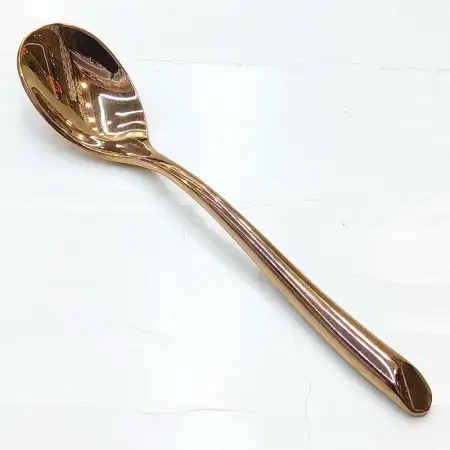 #1176304-4-RG; Stainless steel tea spoon..