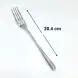 #1186-15; Stainless steel table fork