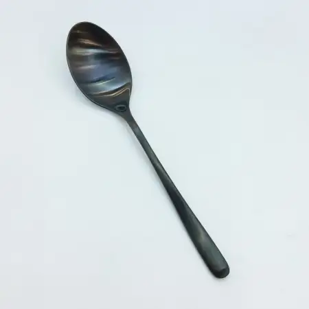 #1186-1MBK; Stainless steel table spoon ..