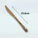 #1186-25RG; Stainless steel table knife #RG