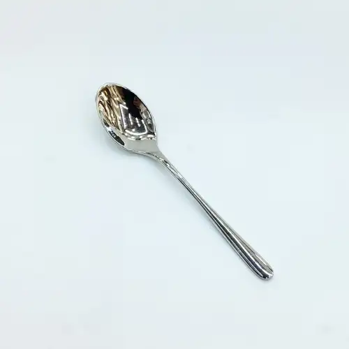 #1186-4; Stainless steel tea spoon